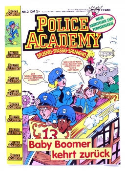 Police Academy Comic Magazin Nr. 2: Baby Boomer kehrt zurück von Bastei